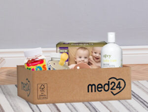 Hos onlinebutikken Med24.dk finder du over 25.000 produkter – og mange af dem inden for kategorien forældre og børn.